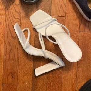 Tony Bianco Camille White Heels